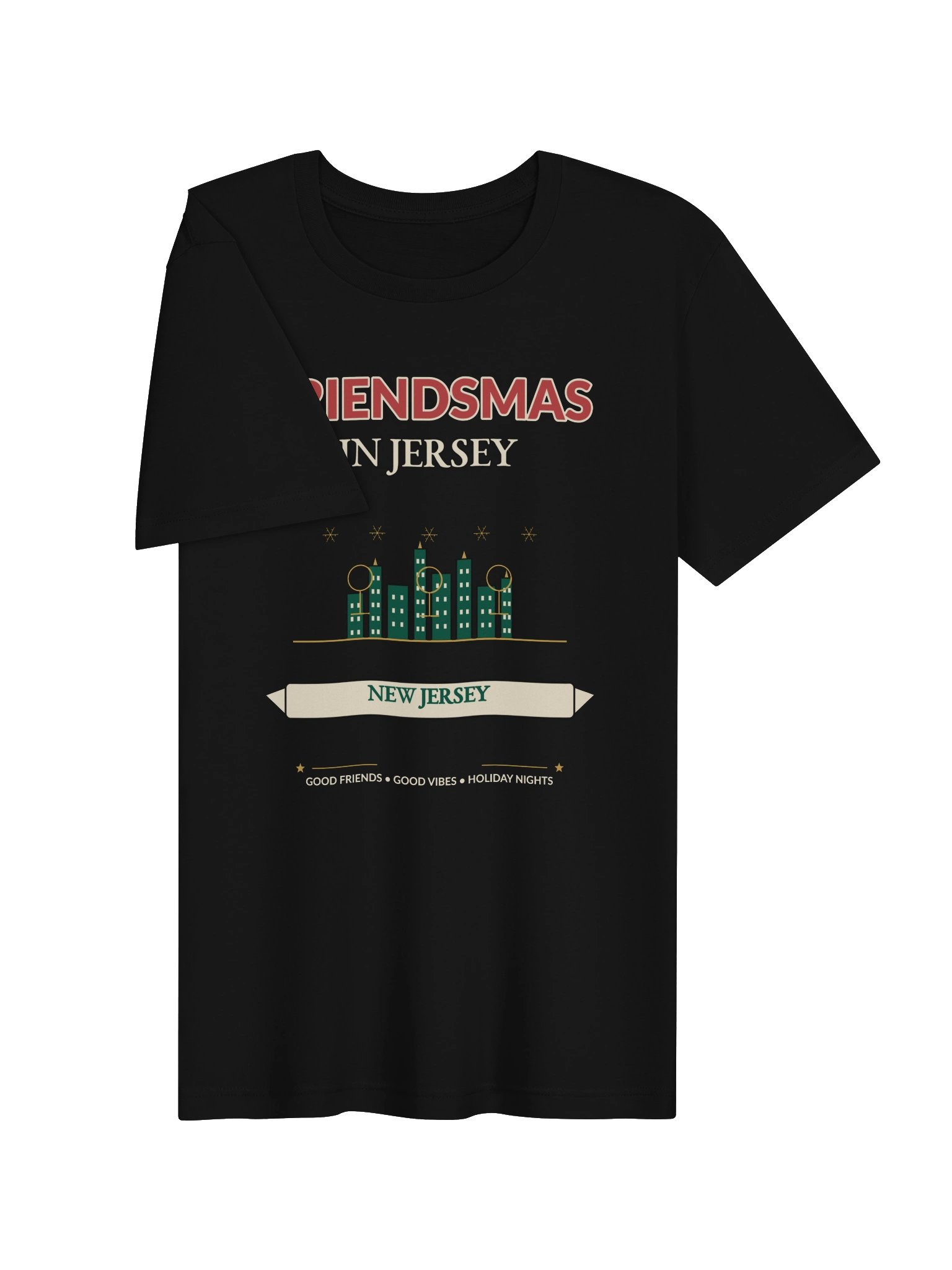 Friendsmas in Jersey T-Shirt product image (3)