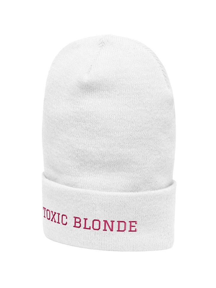 Toxic Blonde Classic Beanie product image (1)