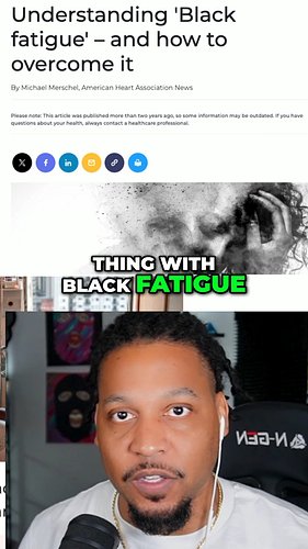 The TRUTH About 'Black Fatigue' #jualmighty