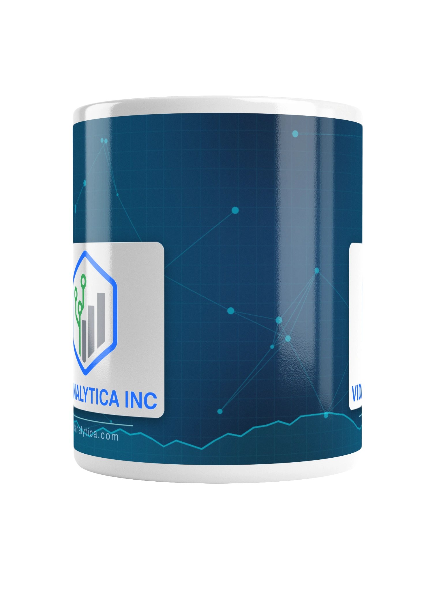 VIDANALYTICA INC Mug - Navy product image (5)