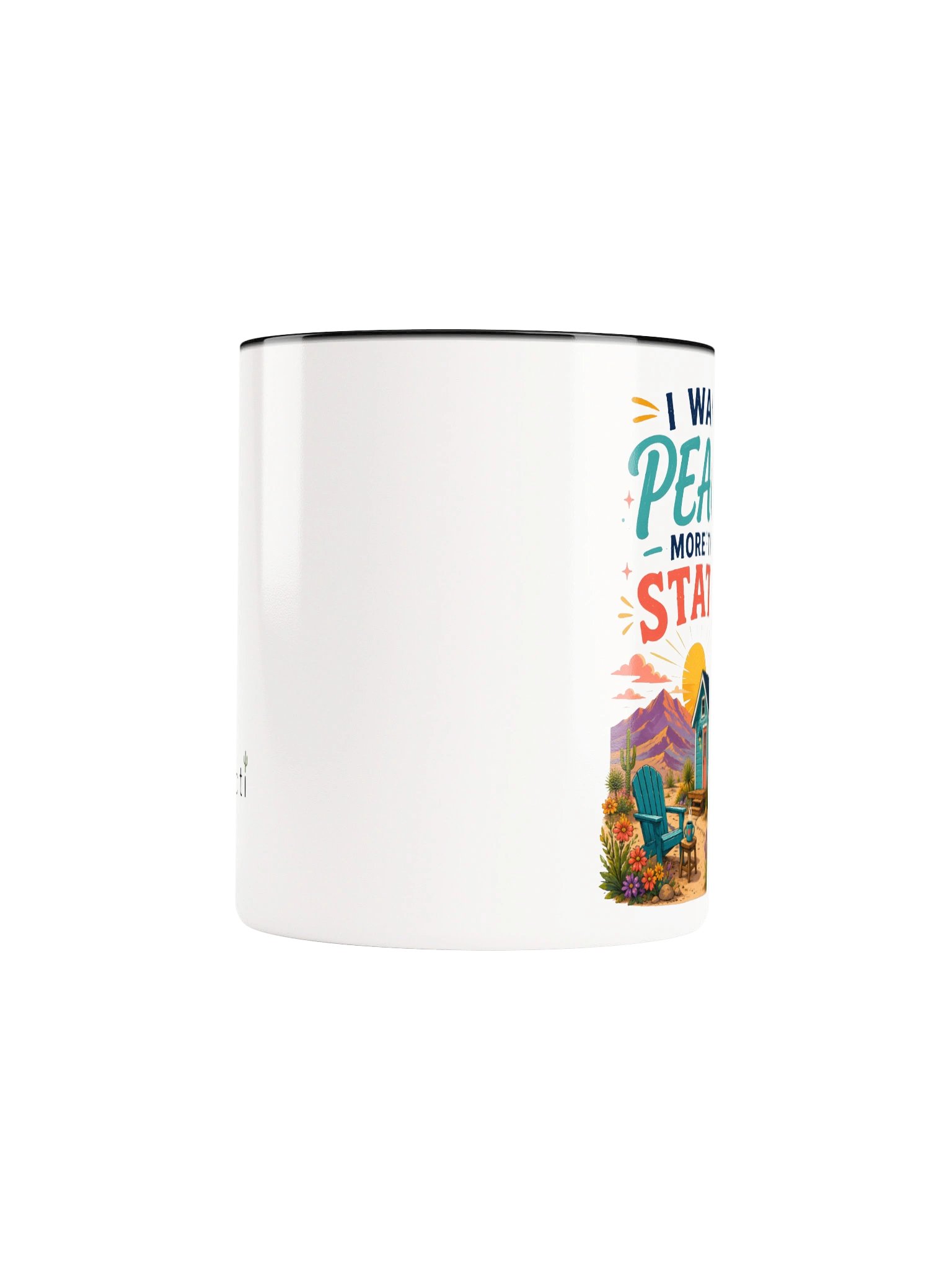 I Want Peace More Than Status Mug product image (76)