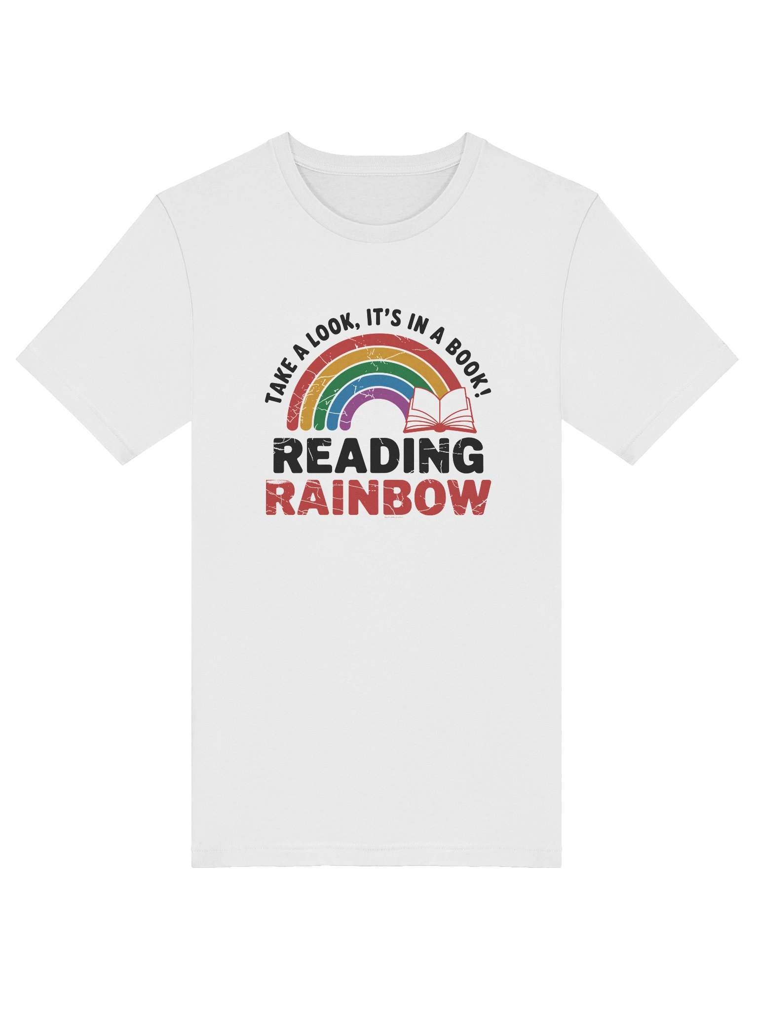 [BJ Designs] Reading Rainbow Unisex Graphic Tee product image (5)