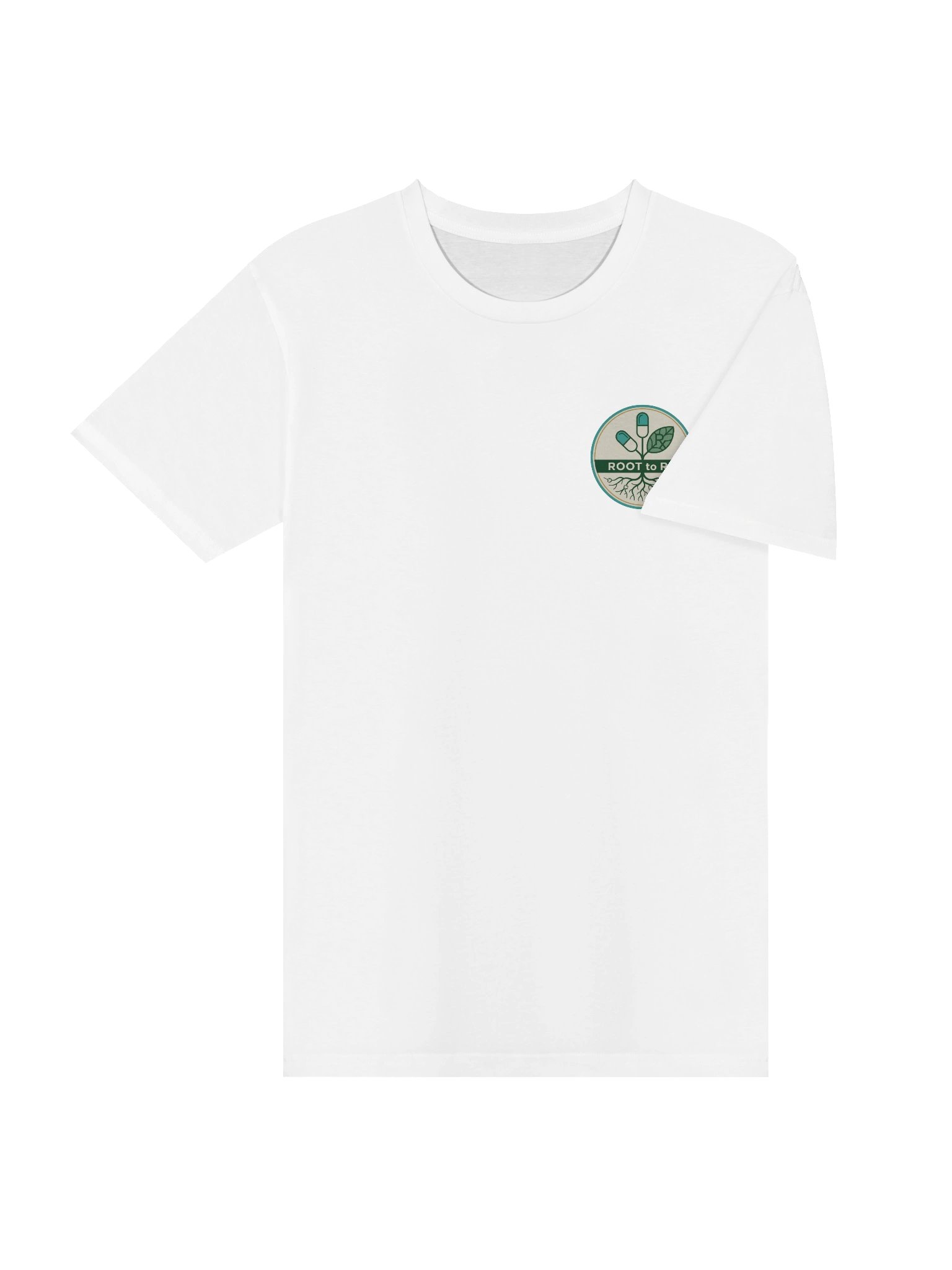 Root to Rx Logo Tee (White) product image (4)