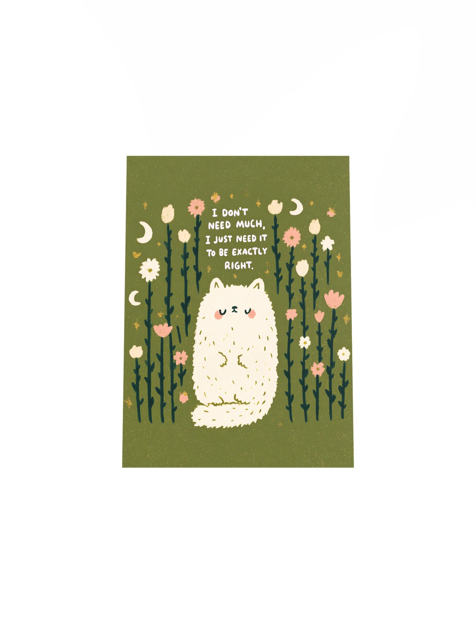 Exactly Right Cat Quote Poster product image (17)