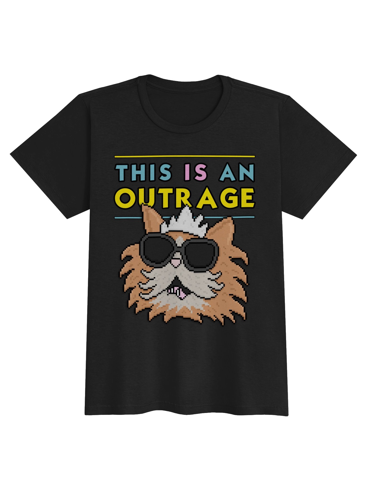 This is an Outrage - Dungeon Crawler Carl Femme-Fit T-shirt product image (1)
