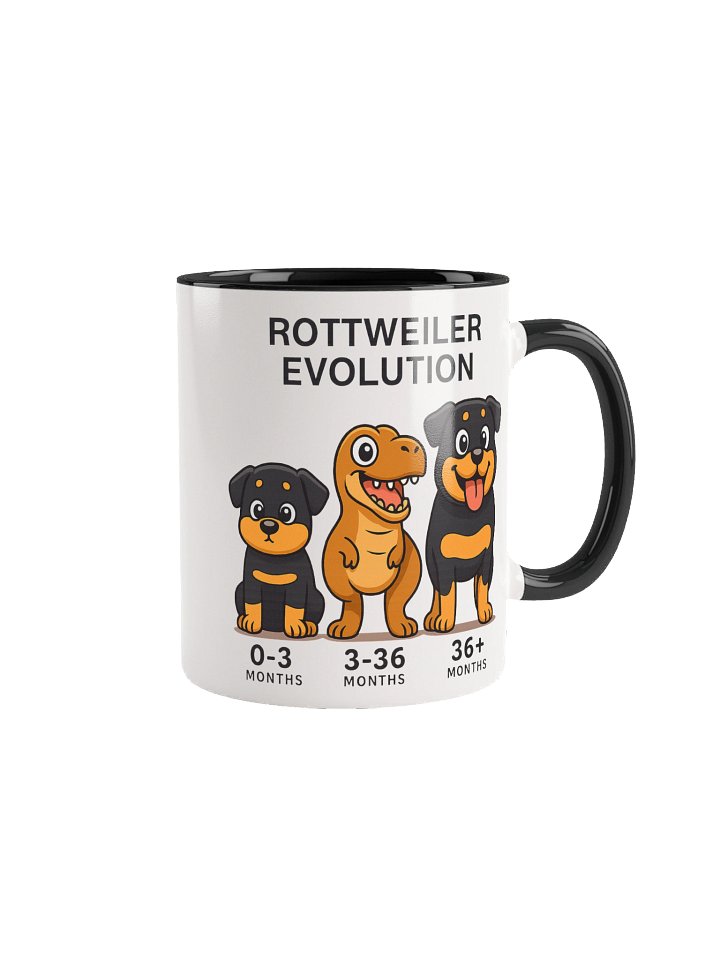 Rottweiler Evolution Ceramic Mug product image (4)