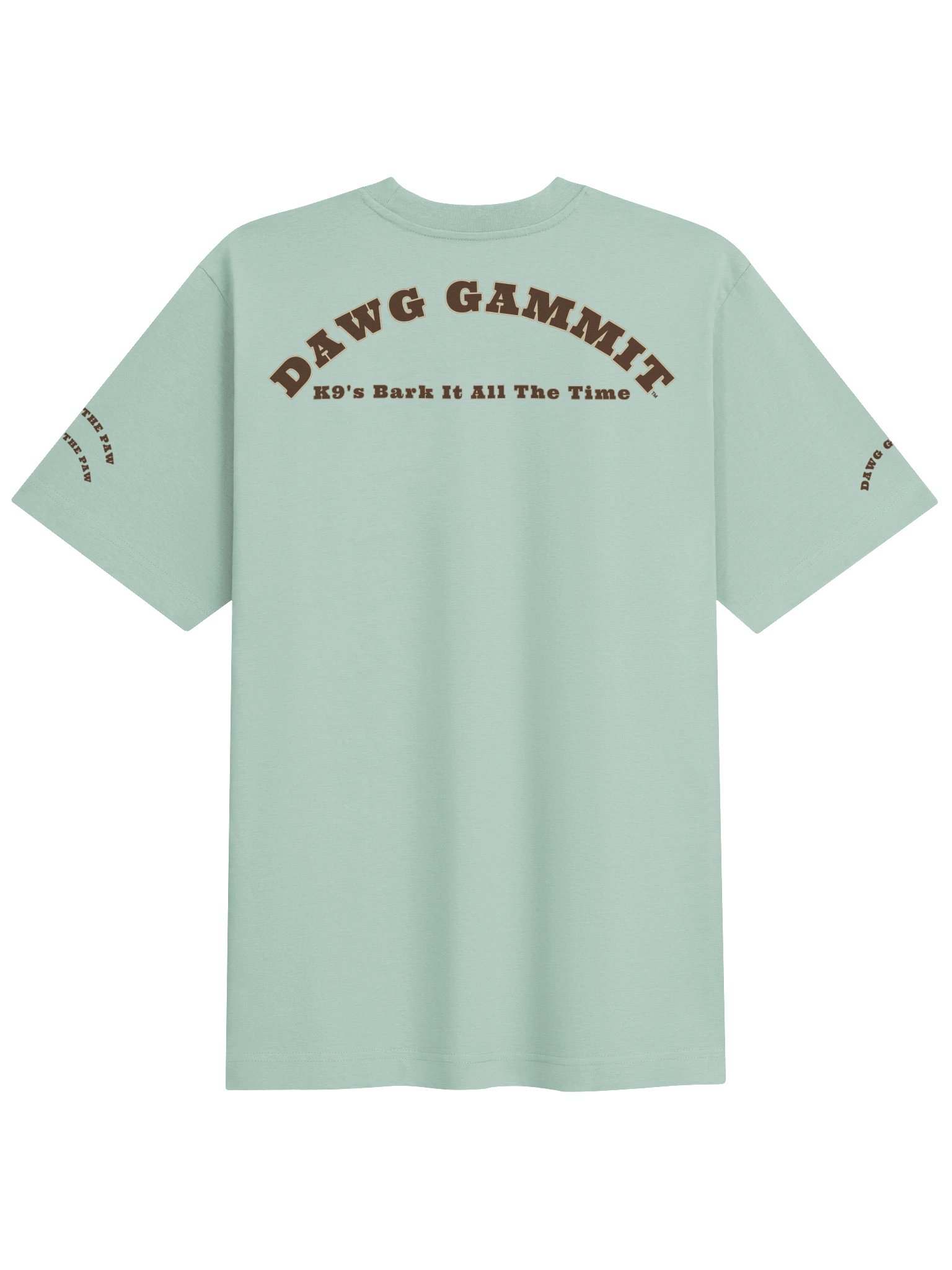WANTED DAWG GAMMIT™ WANTED Golden Retriever Poster Heavy T-shirt product image (6)