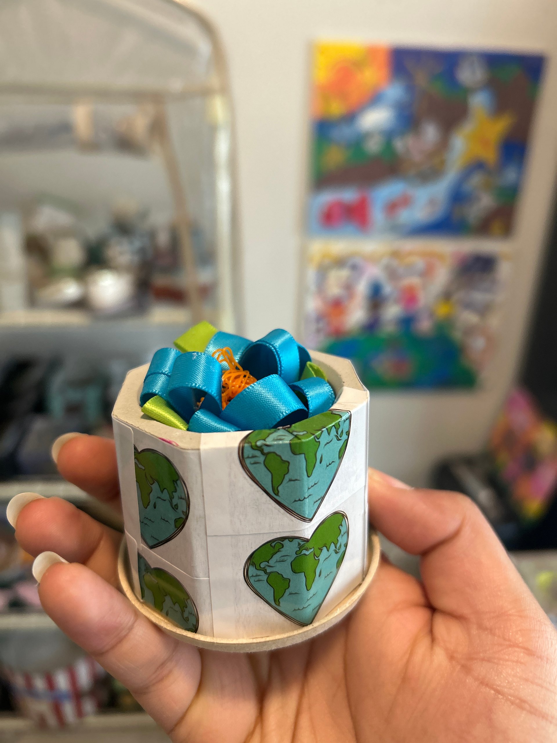Addy’s artsy flower in pot #1 product image (1)