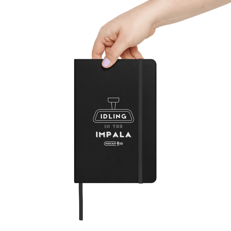 Idling in the Impala - Lined Notebook - Black product image (4)