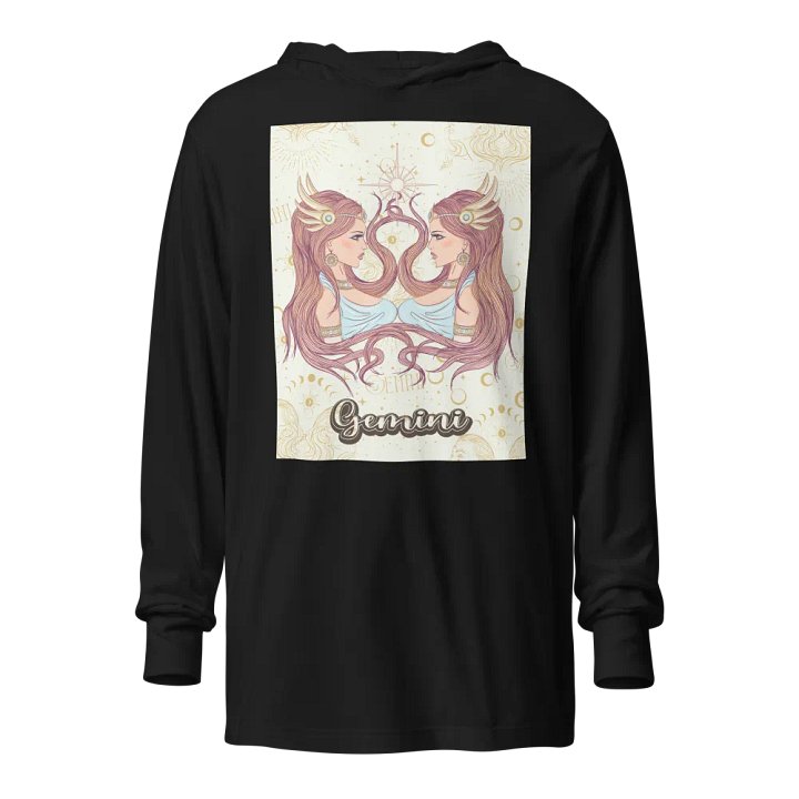 Gemini Uni-Sex Hooded Tee product image (1)