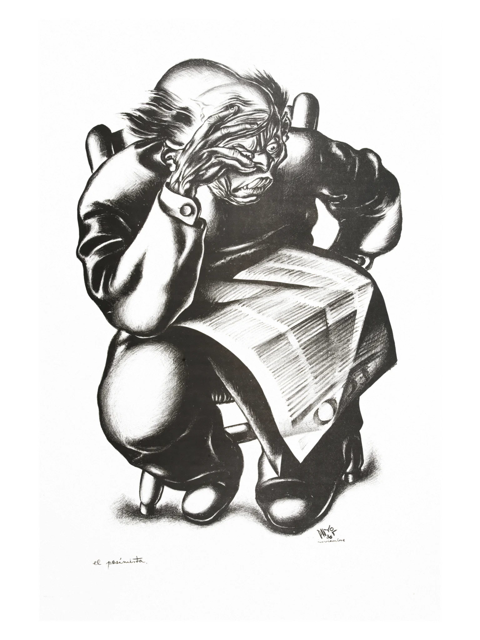 El Pesimista (The Pessimist) Poster product image (1)