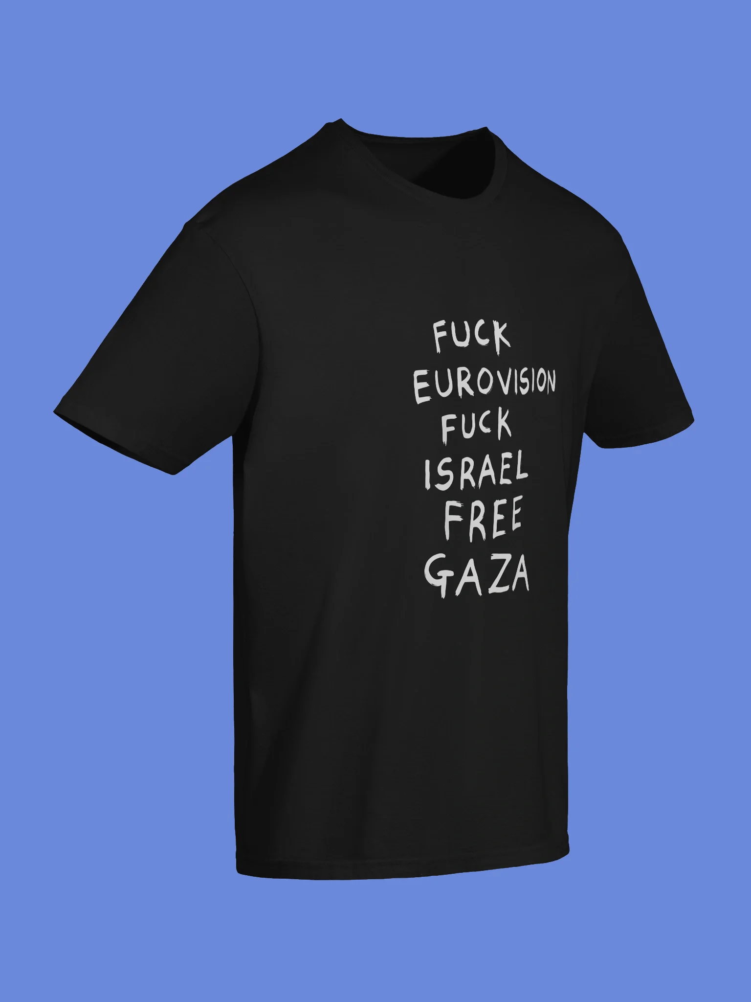 Fuck Eurovision Fuck Israel Free Gaza Shirt product image (27)