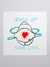 Mask Up Save Lives stickers