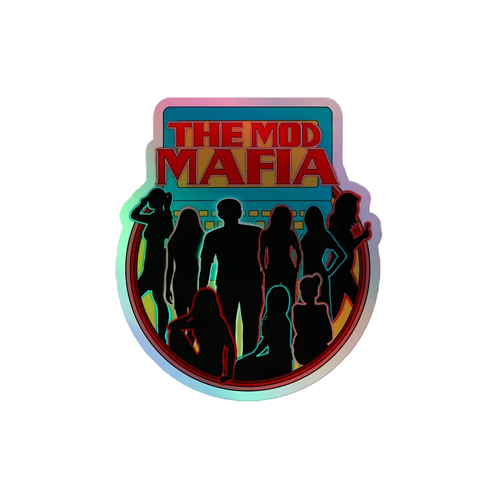 The Mod Mafia Holographic Sticker product image (2)