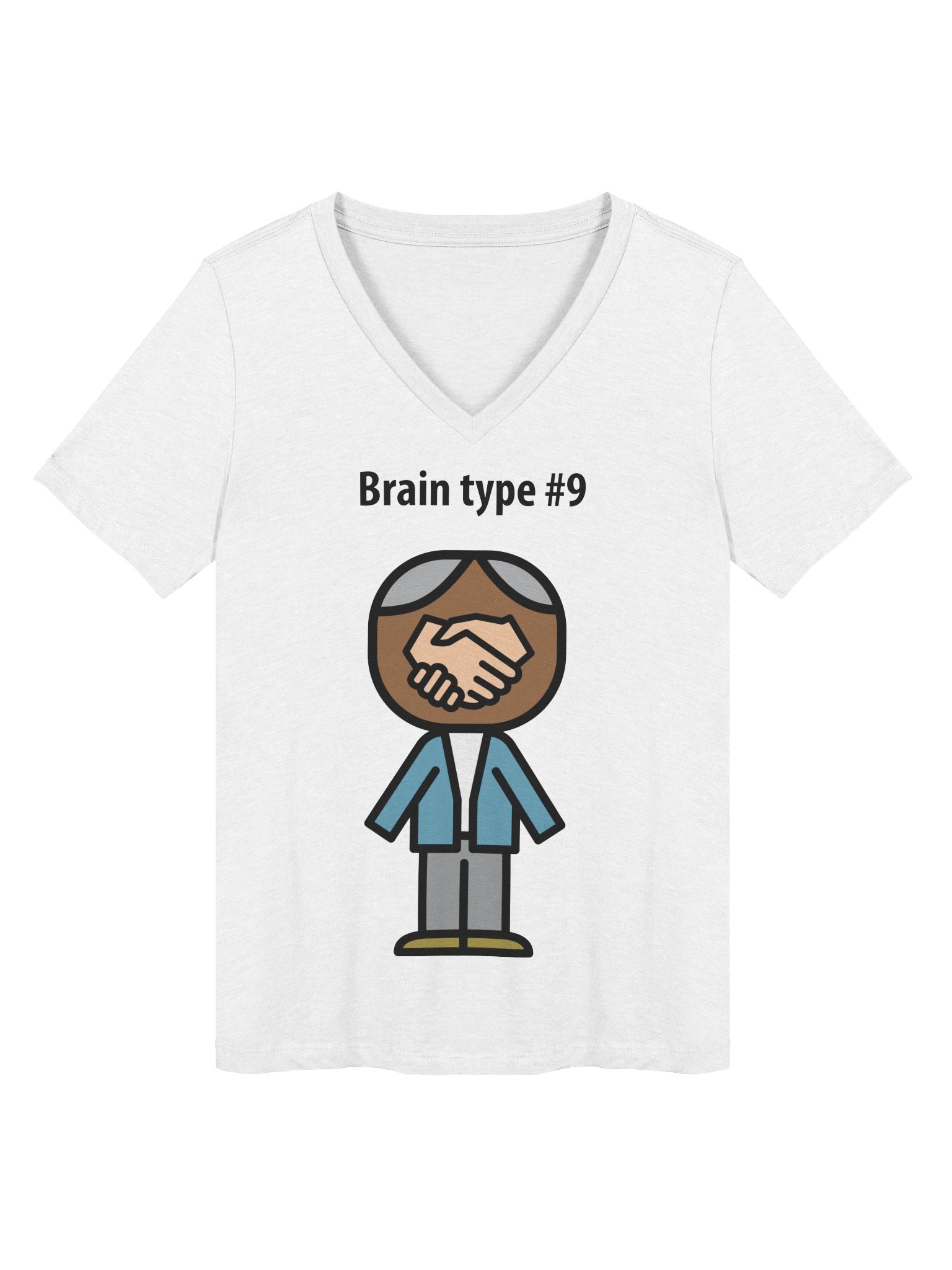Women's t-shirt for brain type #9 product image (1)