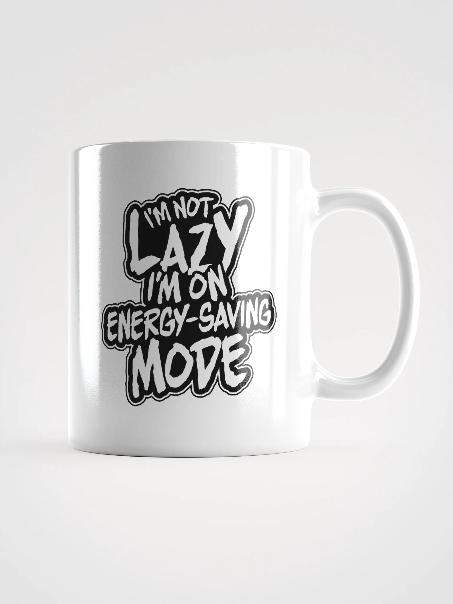 Funny Gamer Mug – Energy-Saving Mode Engaged product image (1)