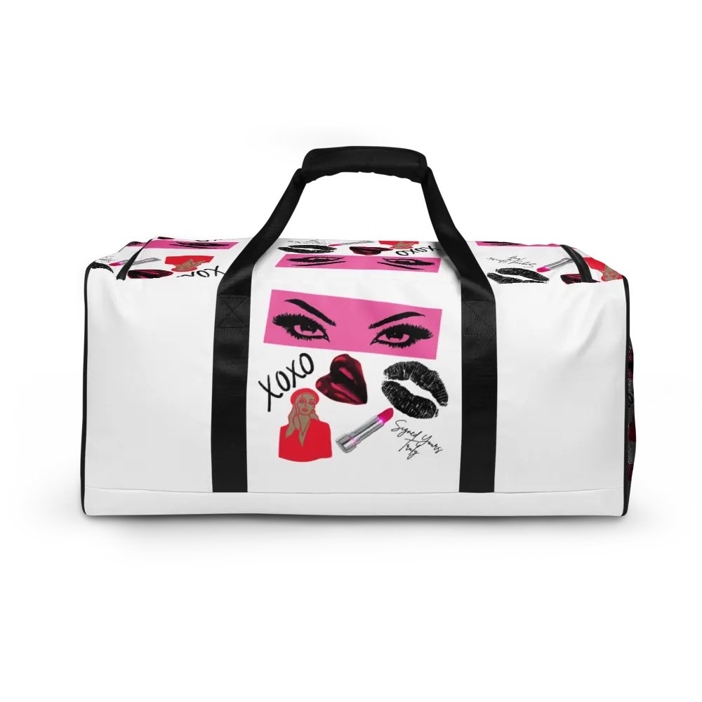 "XOXO" Collage Duffle Bag product image (1)