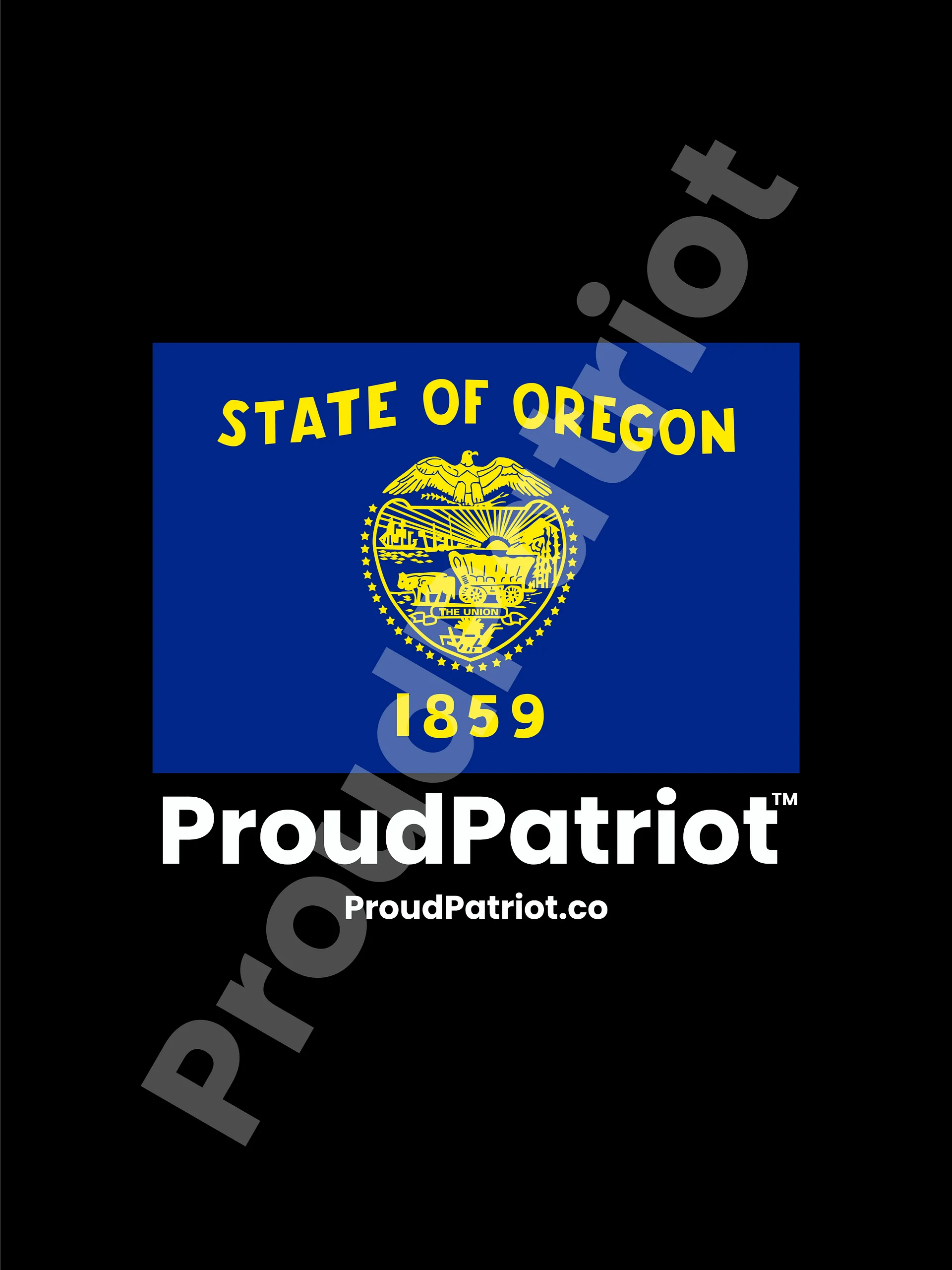 Oregon Proud Screensaver Dark Mode product image (1)