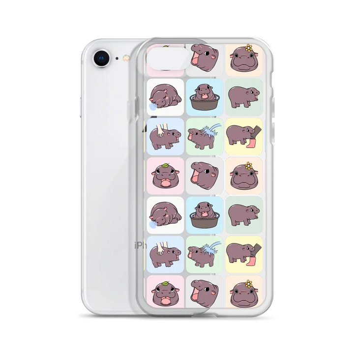 MOODENG'S HAVEN CLEAR CASE FOR IPHONE® product image (2)