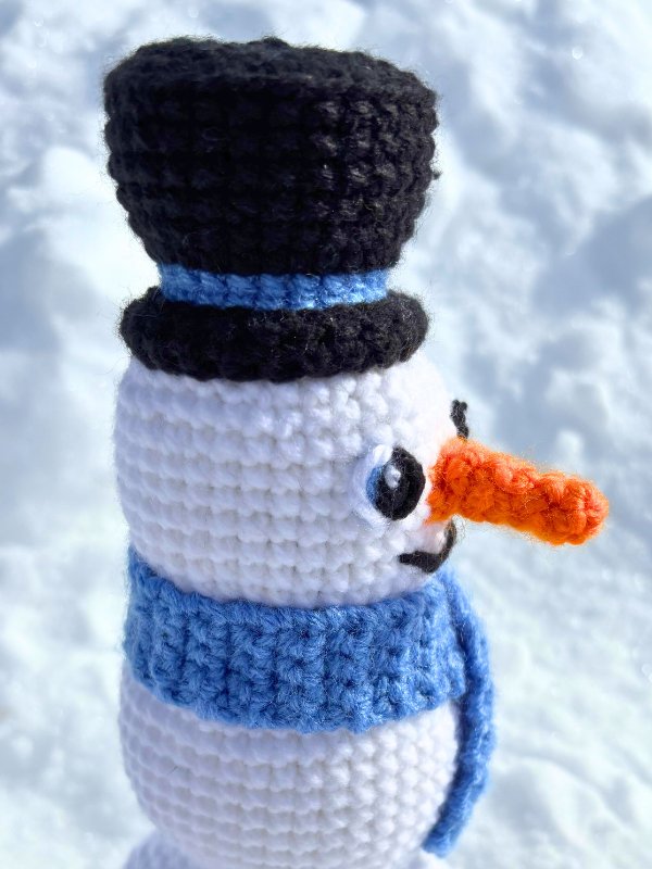 Sunny Snowman Handmade Toy product image (5)