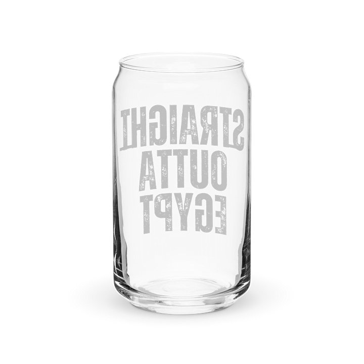 Straight Outta Egypt Can-Shaped Glass product image (2)