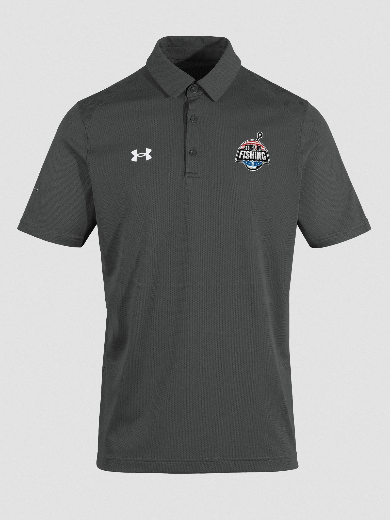 Stuck On Fishing Men's Premium Polo: The Ultimate Comfort & Style product image (25)