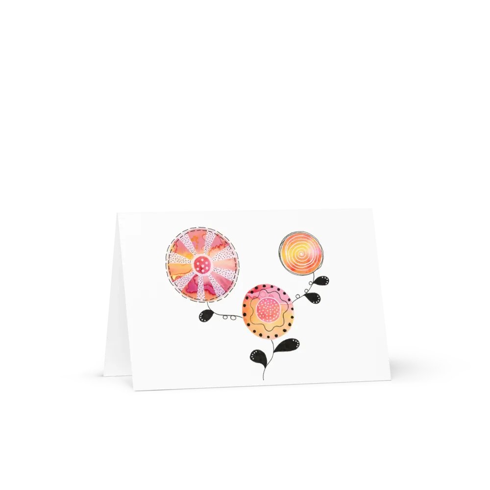 Whimsical Blooms Greeting Card product image (5)