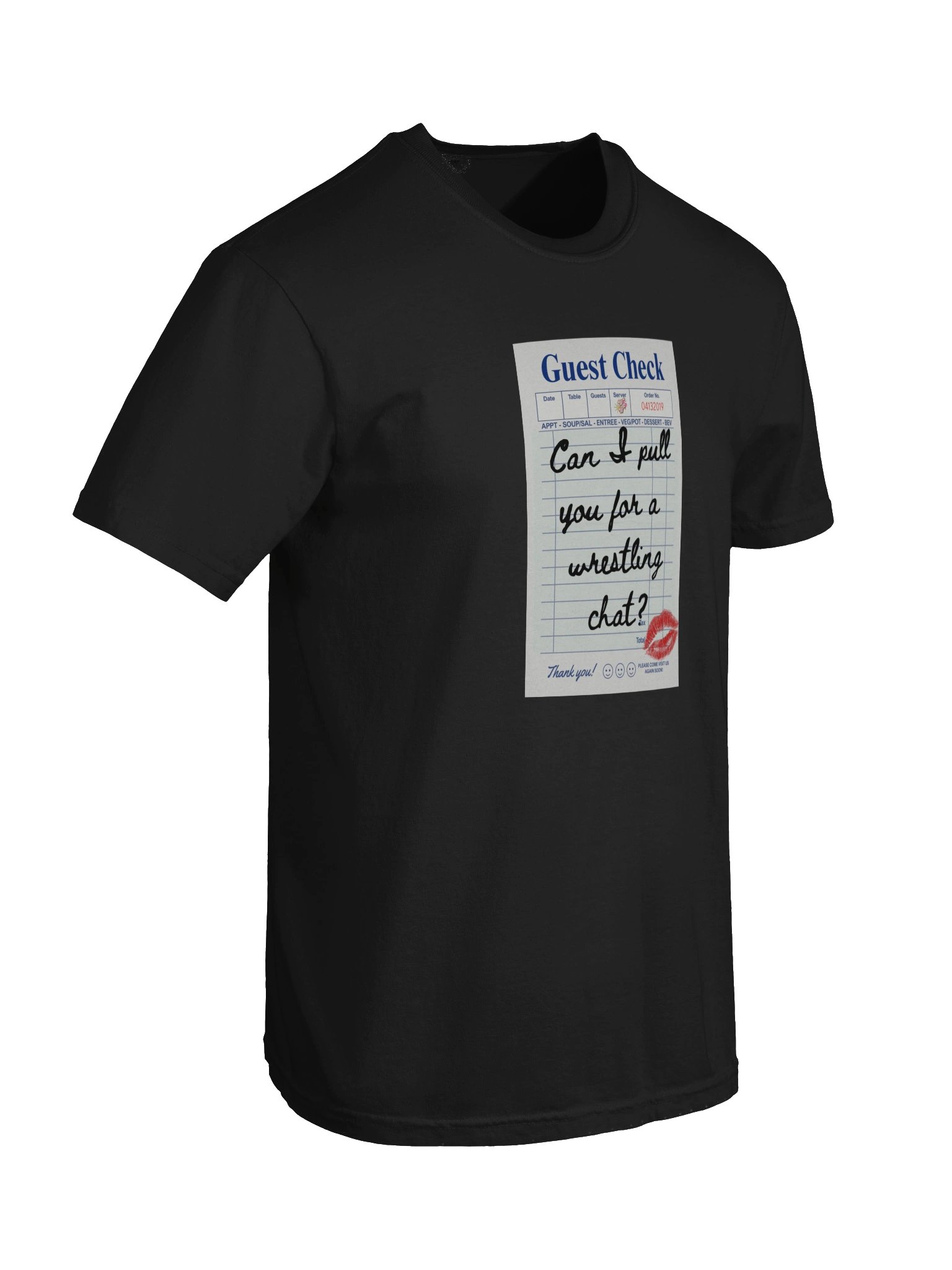 Can I Pull You For A Wrestling Chat? Short Sleeved T-Shirt product image (6)