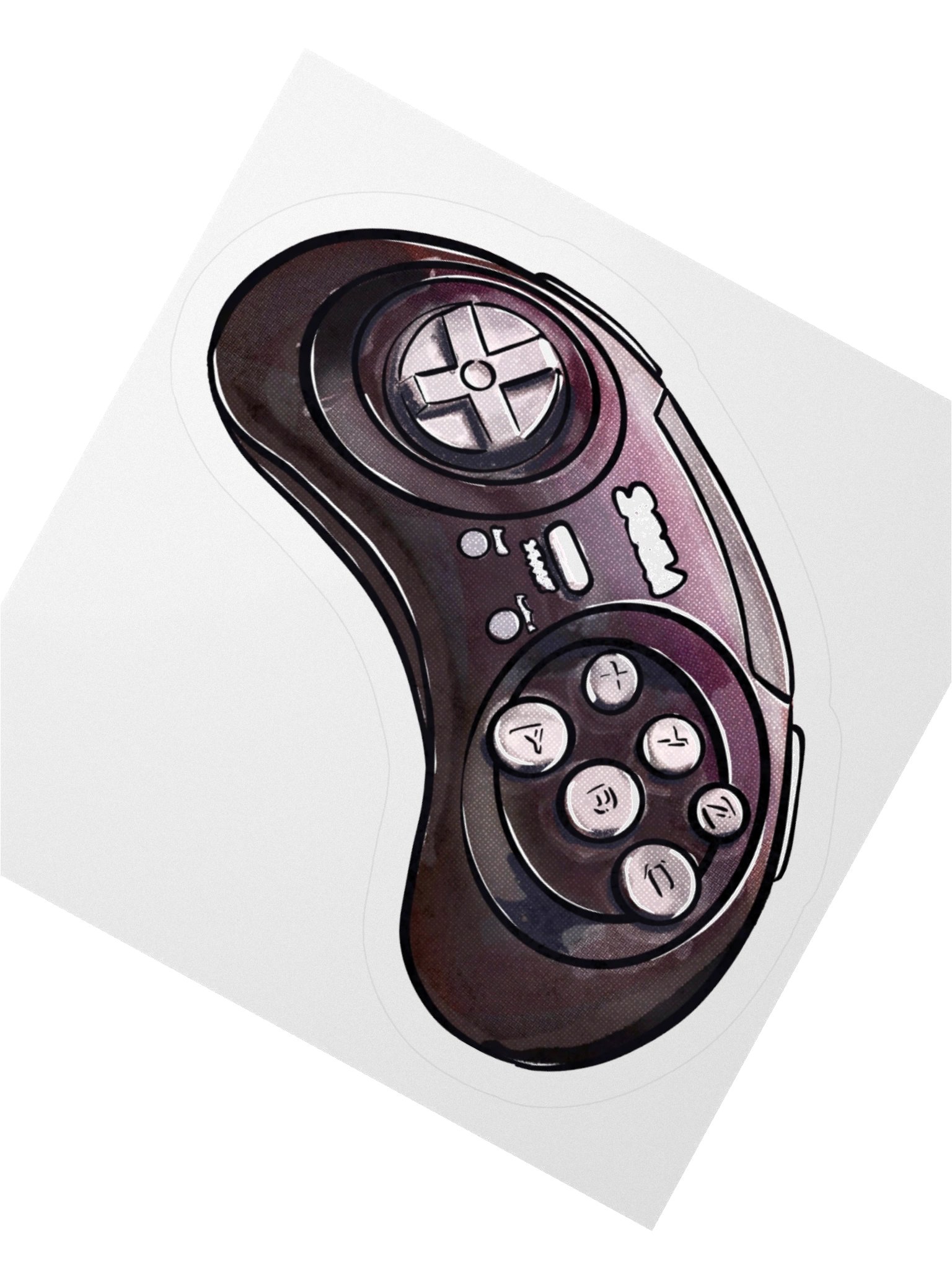 Button Masher MD Sticker product image (2)