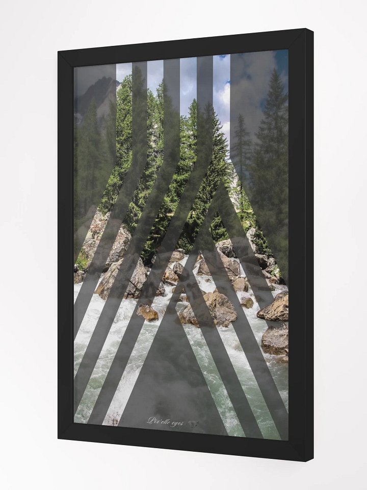 GeoGraphik Art Print – Lavachey Torrent product image (3)