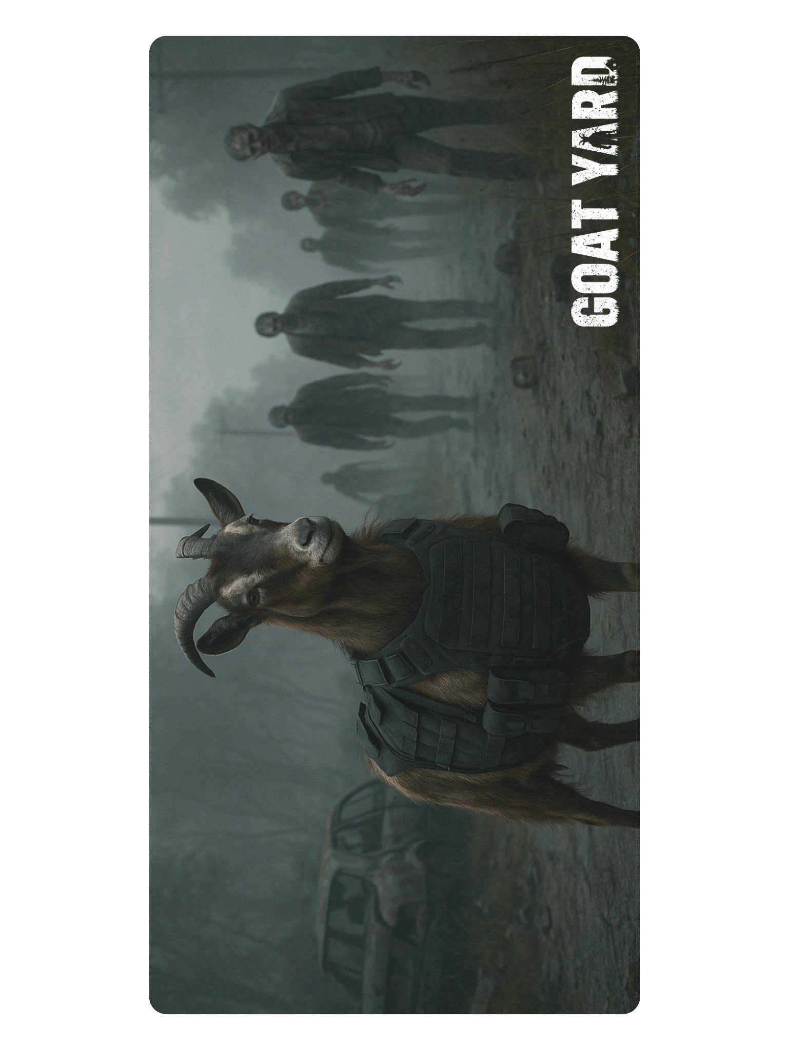 Graphic Goat Yard Gaming Mouse Pad product image (2)