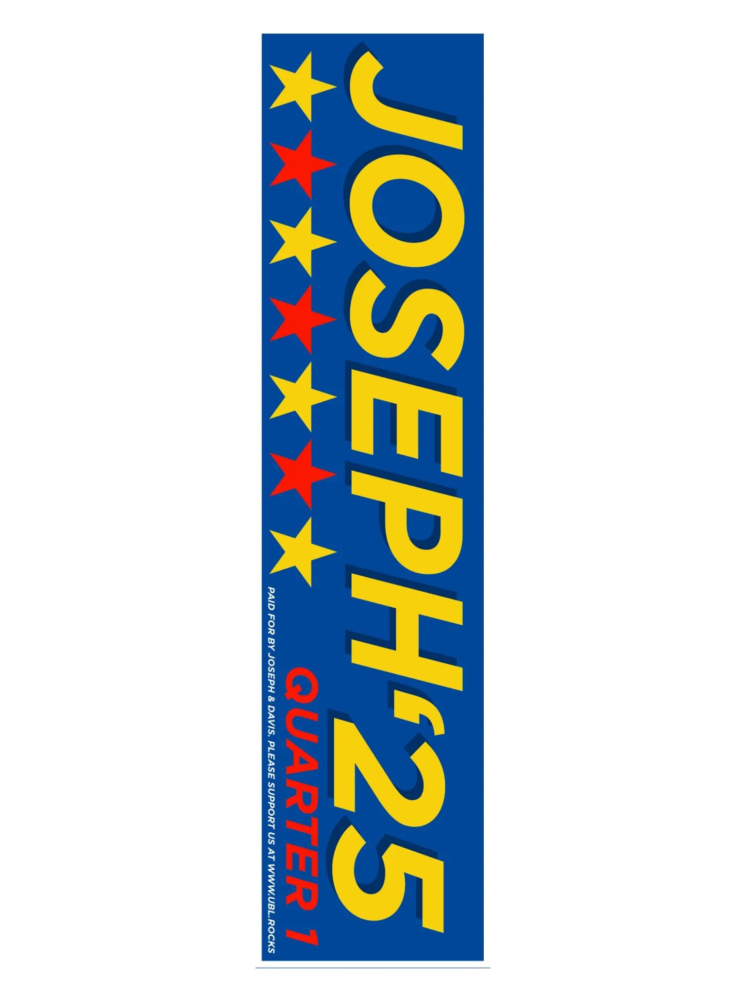 Presidential Bumper Sticker 25Q1 product image (3)