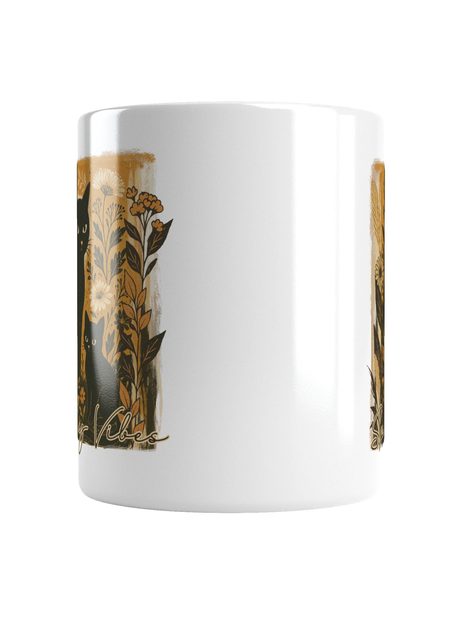 Spooky Vibes Black Cat Mug product image (18)