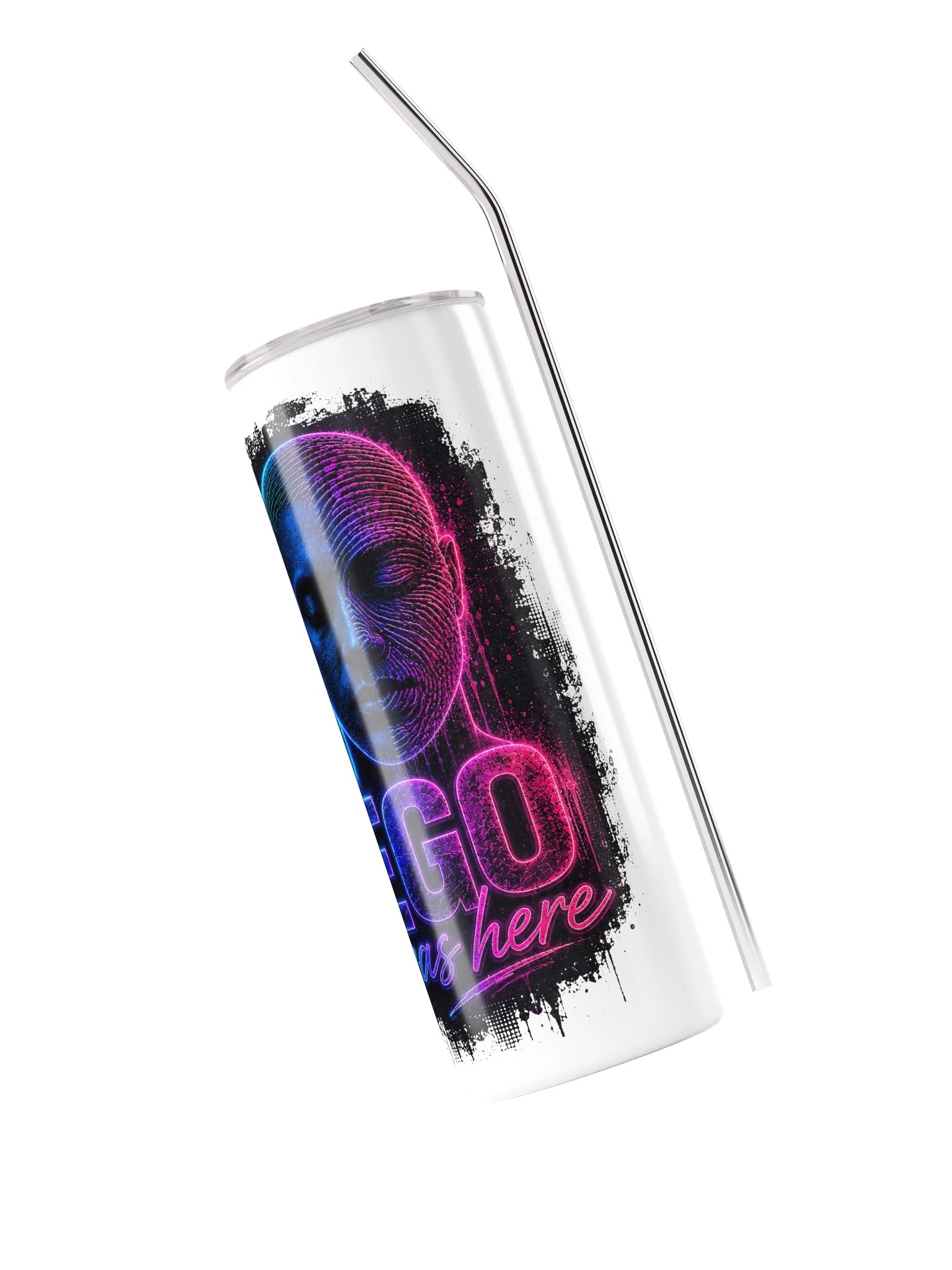 Neon Portrait Stainless Steel Tumbler product image (3)