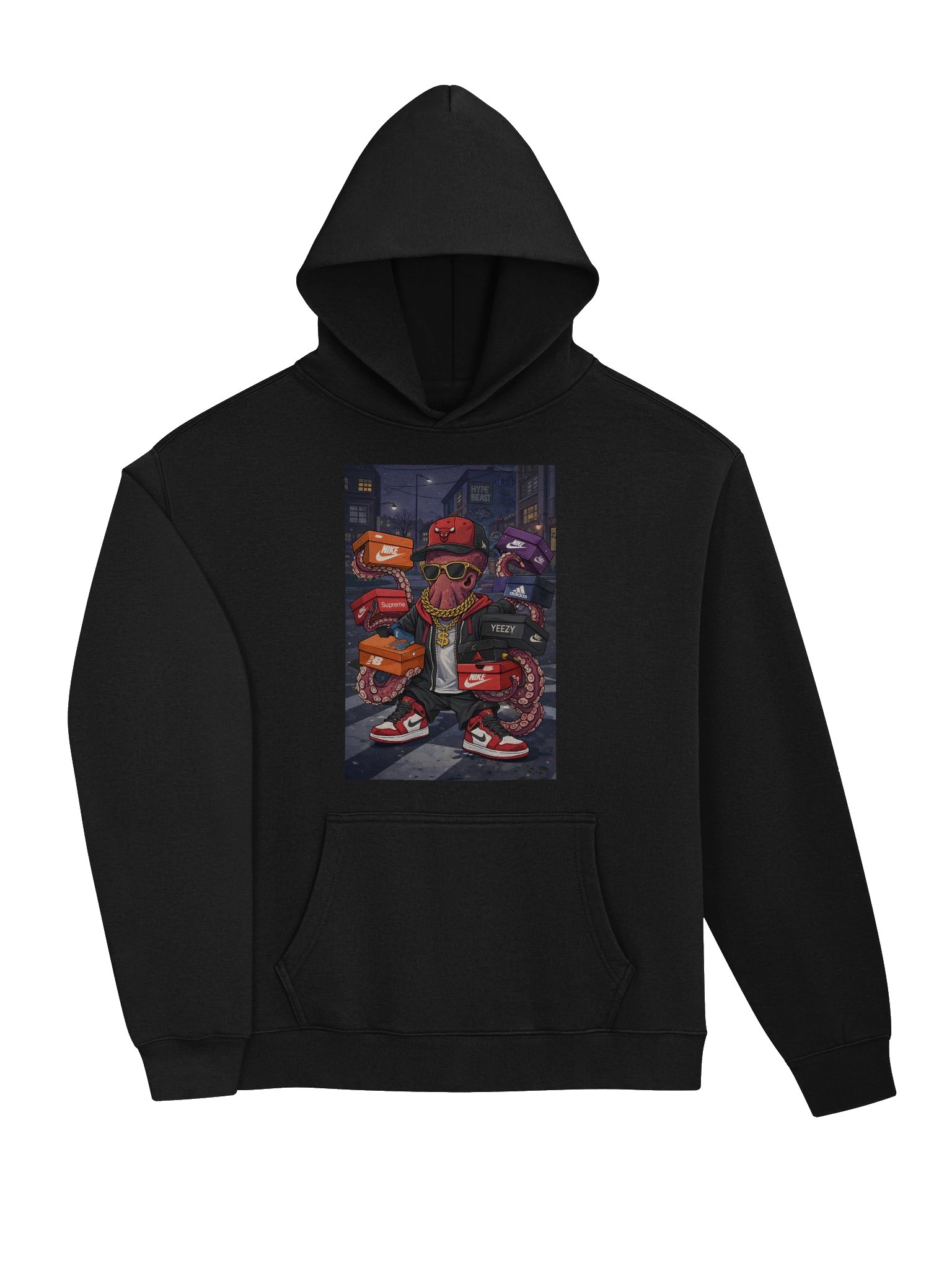 WRSE Octopus Sneakerhead Hoodie product image (3)