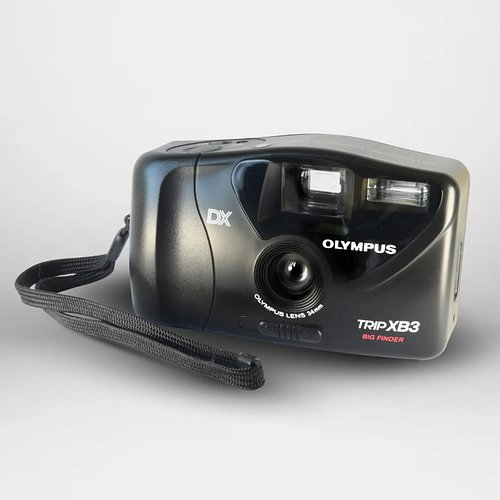 Snapped this up today in a charity shop for £3. 1996 Olympus XB3 classic holiday camera. Corroded battery and terminals but s...