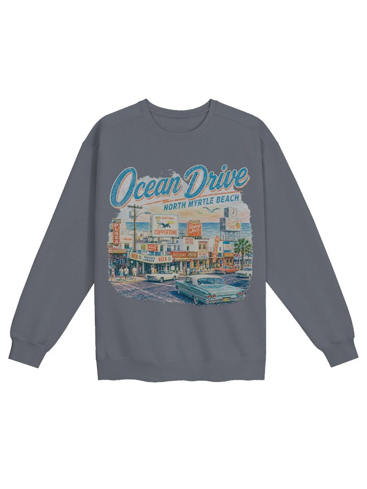 Ocean Drive NMB Retro Beach Sweatshirt product image (1)