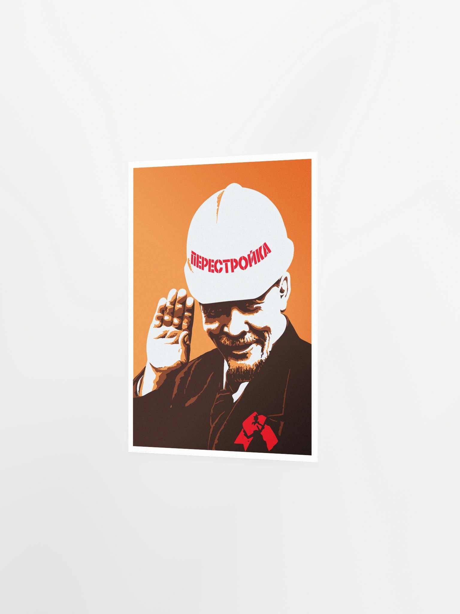 Lenin Perestroika. USSR 1987 — Soviet Propaganda Poster product image (7)