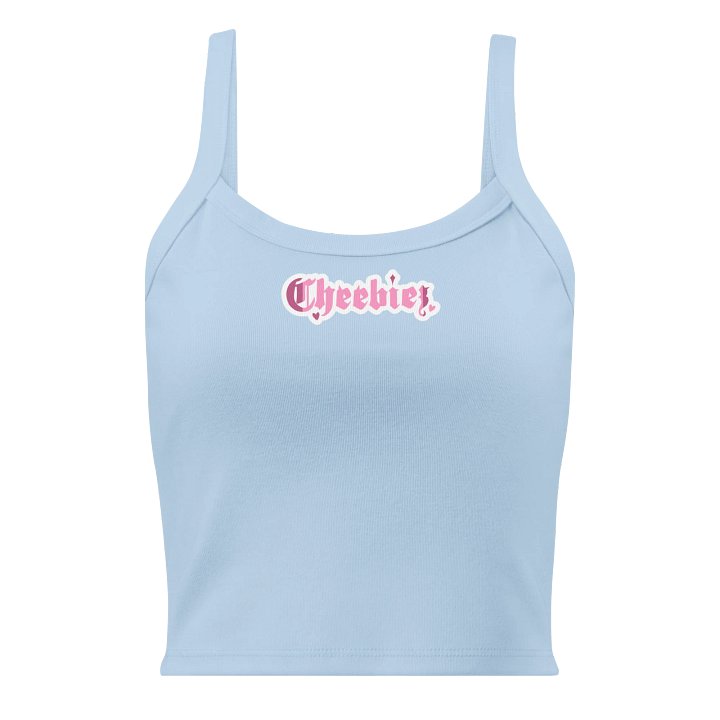 Cheebiez Tank Top (White Outline) product image (1)