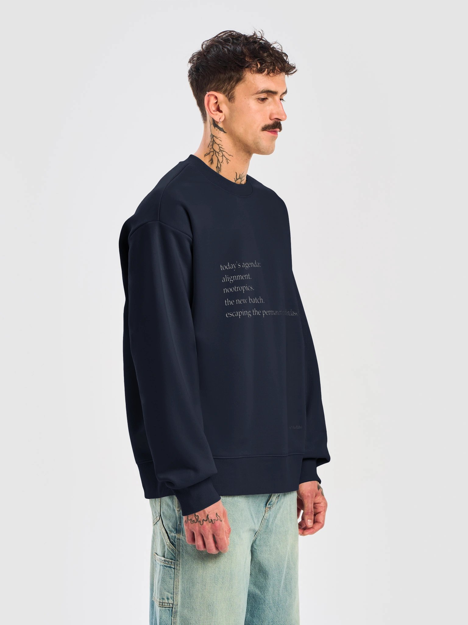 today's agenda — heavy crewneck product image (6)