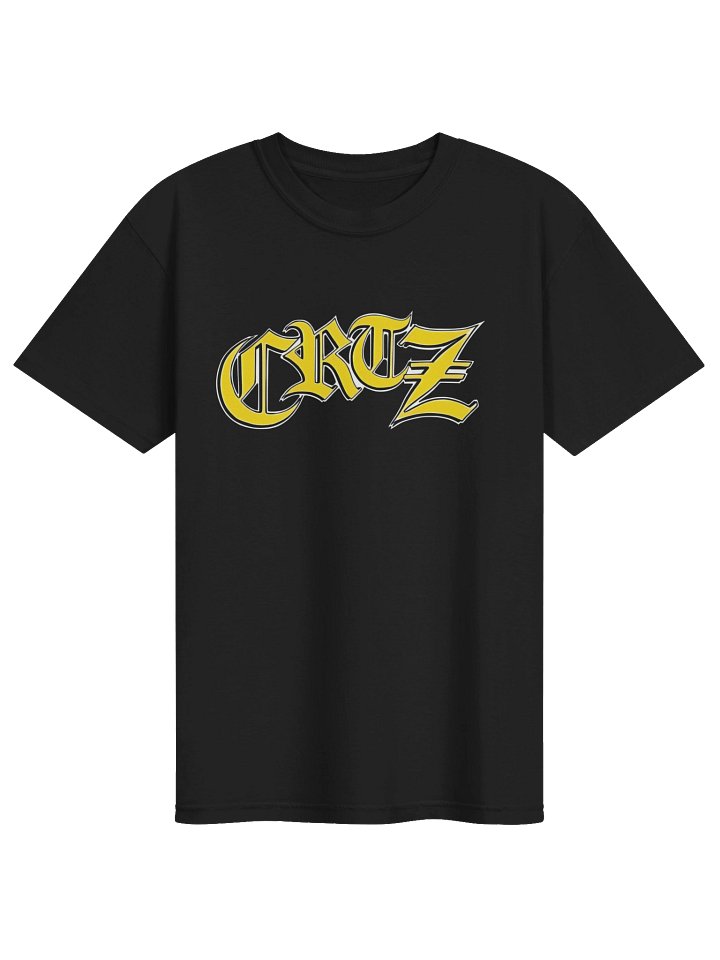 Corteiz Old English T-Shirt – Black product image (1)