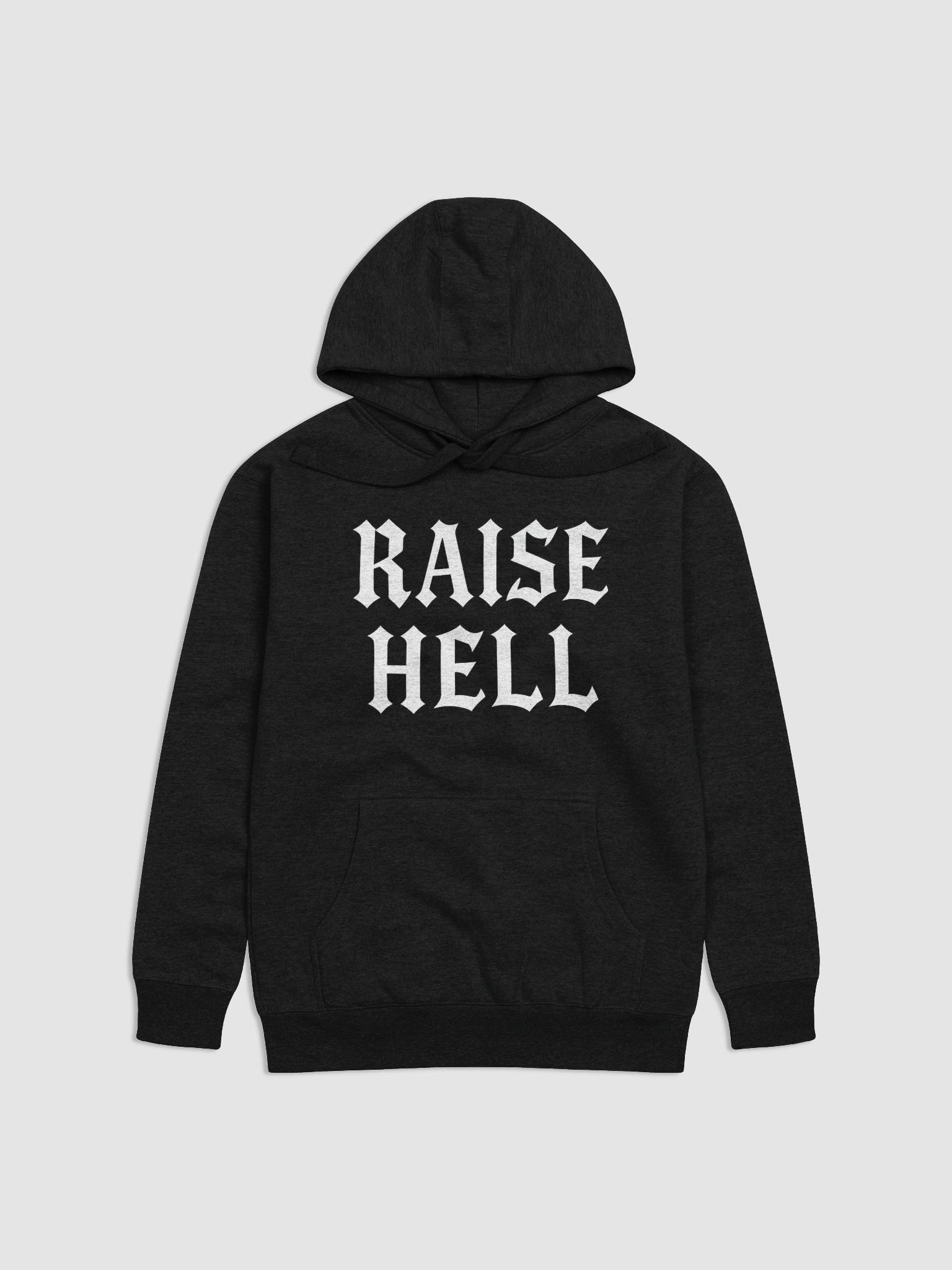 "Raise Hell" Cotton Heritage Hoodie product image (4)