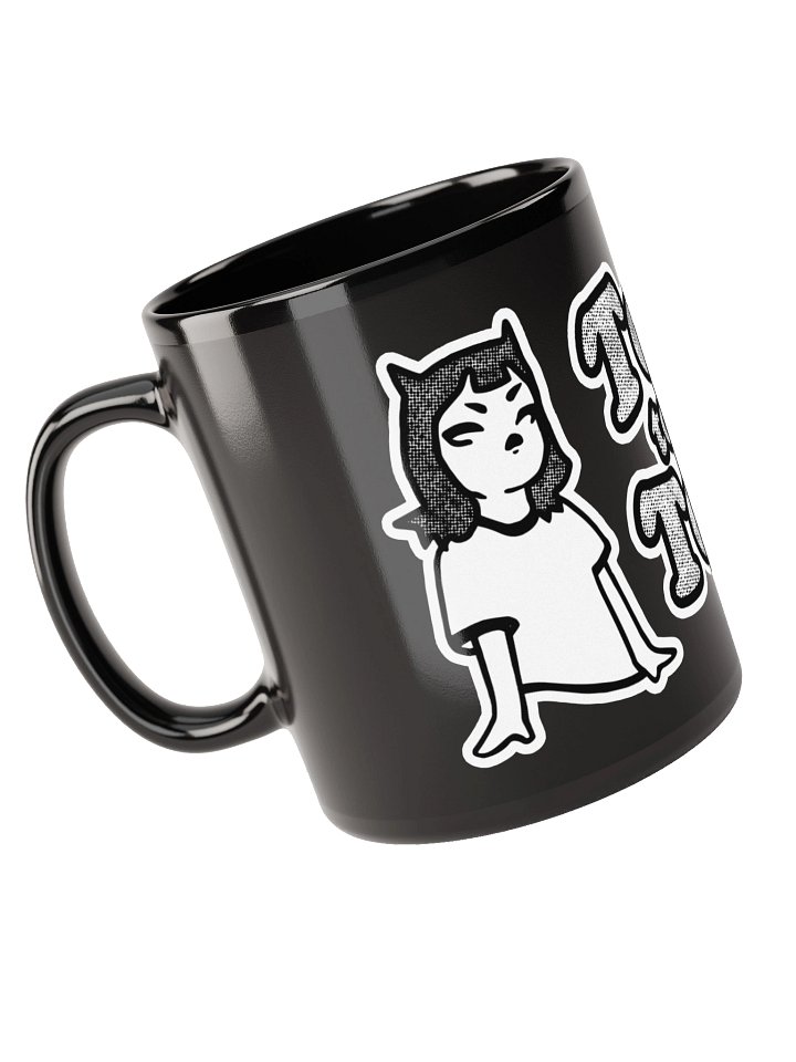 Tough to be Tender Black Glossy Mug product image (2)