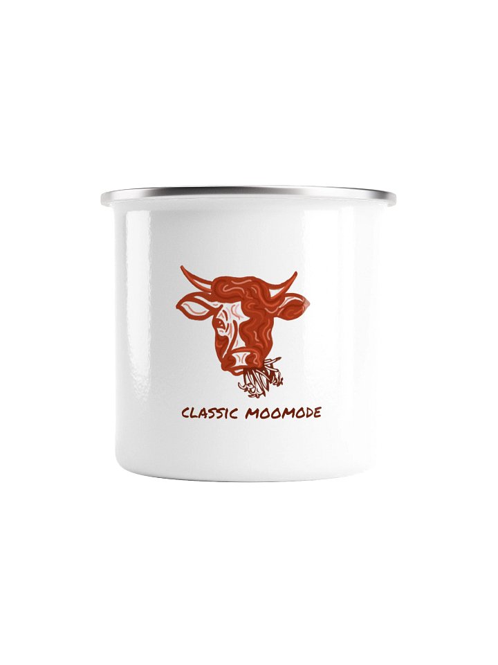 Classic MooMode - Enamel Mug product image (1)