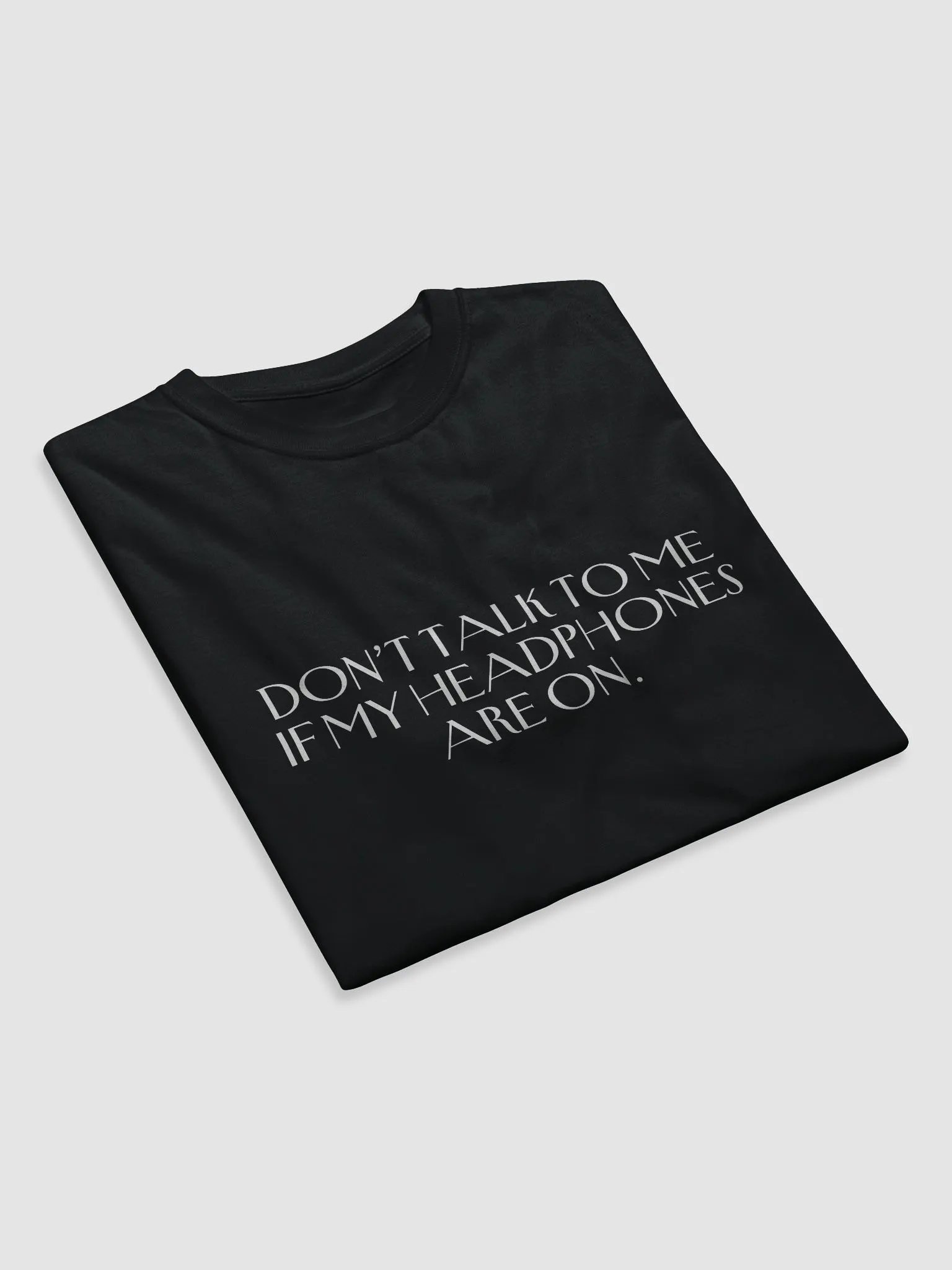 HEADPHONES ON (variant 2) unisex eco tee product image (7)