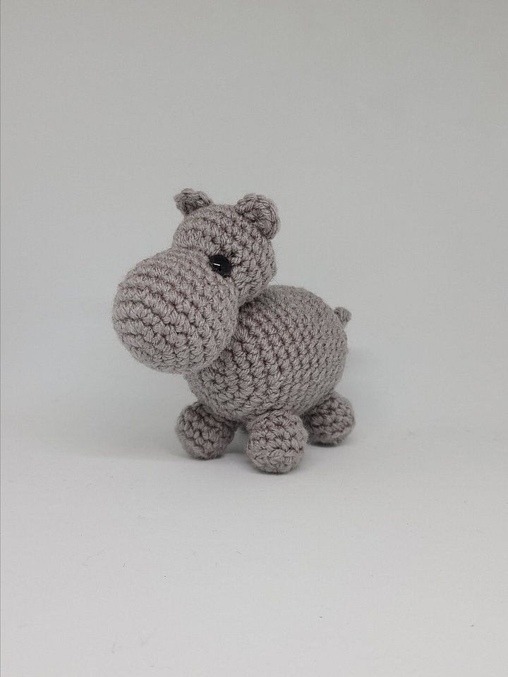 Mini Hippo Plush product image (1)