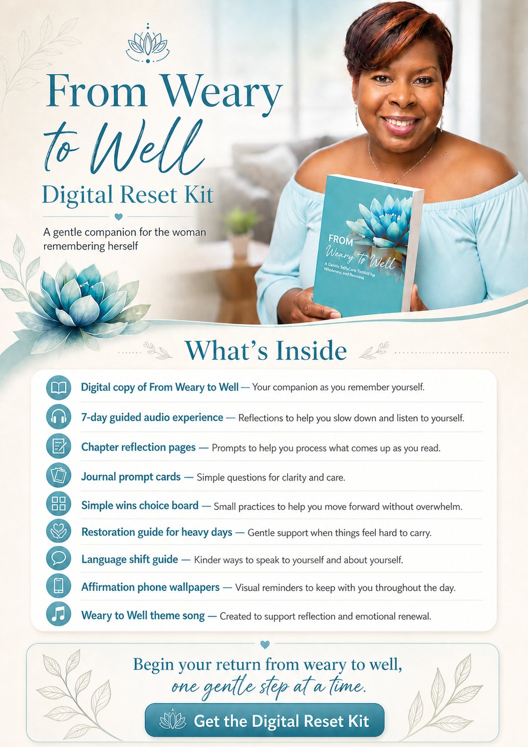 Weary to Well Digital Reset Kit product image (8)