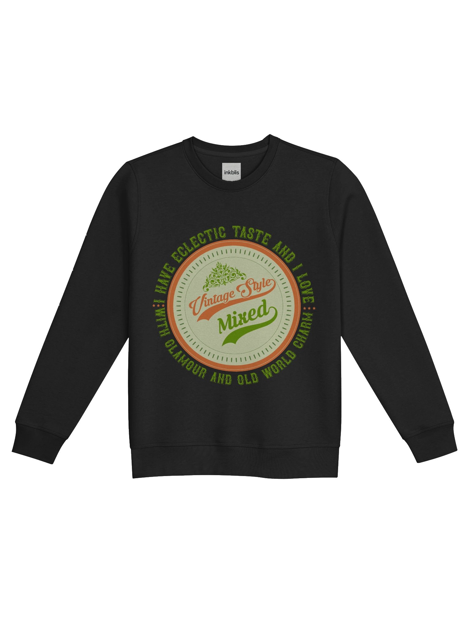 “Vintage Style Mixed” Retro Aesthetic Sweatshirt product image (1)