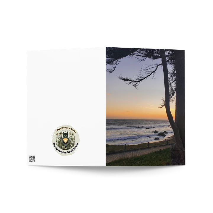 Boardwalk Sunset Greeting Card product image (2)