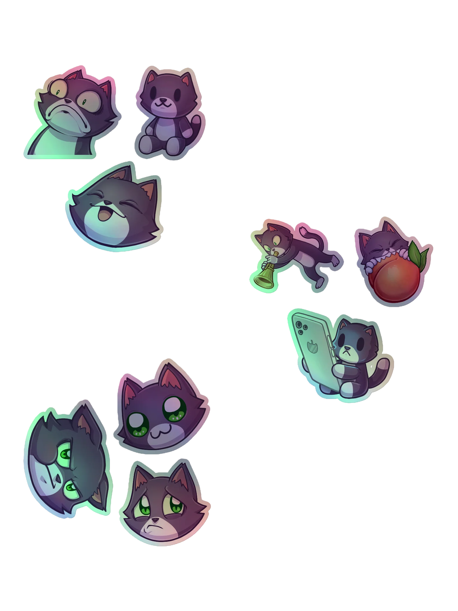 Salem Cat 3-Pack Sticker Bundle 02 product image (1)
